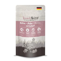 Produktbild von Venandi Animal Kitten Nassfutter Huhn mit Lachs in Sauce, getreidefrei und ohne Zucker, 12 x 125 g - 12 x 125 g