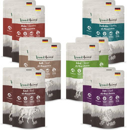 Produktbild von Venandi Animal Mixpack Hundefutter Adult Geflügel Getreidefrei Monoprotein 12 x 125 g - 12 x 125 g