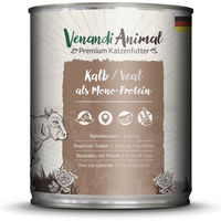Produktbild von Venandi Animal Monoprotein Kalb Stückchen in Sauce für Katzen Adult 6 x 800 g - 6 x 800 g