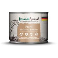 Produktbild von Venandi Animal Monoprotein Pferd Katzenfutter Adult Sensitive 6 x 200 g - 6 x 200 g