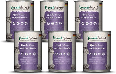 Venandi Animal Pferd Monoprotein Sensitive Stückchen in Sauce 2400g – Bild 1 von 2