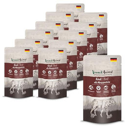 Venandi Animal Premium Katzen Nassfutter Rind Monoprotein Getreidefrei mit hohem Fleischanteil 12 x 125 g – Bild 1 von 5
