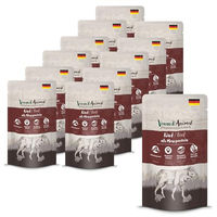 Produktbild von Venandi Animal Premium Katzen Nassfutter Rind Monoprotein Getreidefrei mit hohem Fleischanteil 12 x 125 g
