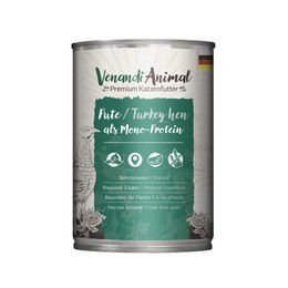 Venandi Animal Pute Monoprotein Hundefutter 6x400g – Bild 1 von 2