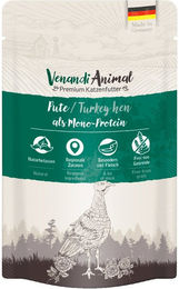 Produktbild von Venandi Animal Pute Monoprotein Hundefutter mit hohem Fleischanteil 12x125g