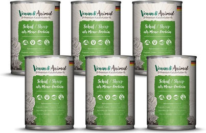 Venandi Animal Schaf Monoprotein Sensitive Stückchen in Sauce 2400g – Bild 1 von 2