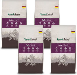 Venandi Animal Sensitive Hundefutter Ente und Lachs Kibble zur Unterstützung der Verdauung 1000g – Bild 1 von 2
