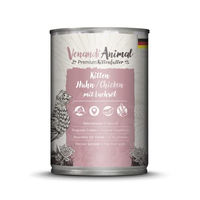 Produktbild von Venandi Kitten Nassfutter Huhn mit Lachs Stückchen in Sauce getreidefrei 400g - 400 g