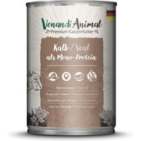 Produktbild von Venandi Monoprotein Kalb Stückchen in Soße für Katzen Adult 6 x 400 g - 6 x 400 g