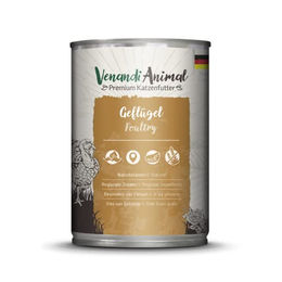 Venandi Premium Nassfutter für Katzen Geflügel getreidefrei 400g - 400 g – Bild 1 von 4