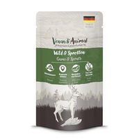 Produktbild von Venandi Premium Nassfutter für Katzen Wild und Fisch getreidefrei 125g - 12 x 125 g