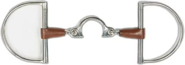 Produktbild von Verdun Gebiss für Pferd Metalab aus Edelstahl in Silber und Braun