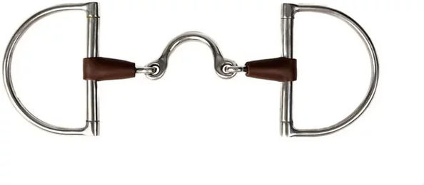 Produktbild von Verdun Gebiss für Pferde Metalab aus Edelstahl in Silber und Braun