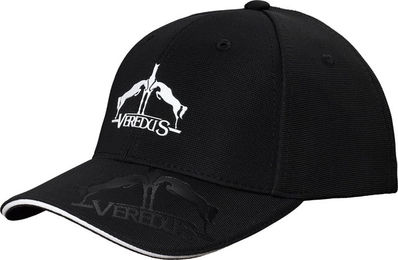 Produktbild von Veredus Baseballcap 2D schwarz wasserabweisend