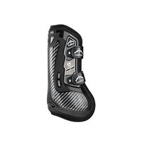 Produktbild von Veredus Carbon Gel Absolute Gamaschen Vorne mit Klettverschluss aus Neopren Schwarz Größe L