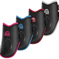 Produktbild von Veredus Carbon Gel Vento Color Streichkappen Gamaschen aus Neopren in Rosa Schwarz Größe L