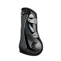 Produktbild von Veredus Carbon Gel Vento Gamaschen vorne Schwarz aus Neopren