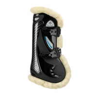 Produktbild von Veredus Carbon Gel Vento Save The Sheep Gamaschen vorne Schwarz aus Neopren