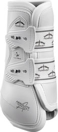Veredus Dressurgamasche Absolute Elastic Front aus Neopren weiß Größe L – Bild 1 von 3