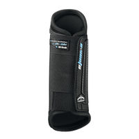 Produktbild von Veredus E-Vento Rear Cross Country Gamaschen für Pferde aus Neopren Schwarz Größe L