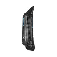 Produktbild von Veredus E-Vento Rear Cross Country Gamaschen hinten aus Neopren Schwarz Größe M
