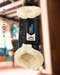 Produktbild von Veredus Gamaschen TRC Vento Save The Sheep vorne Schwarz aus Neopren