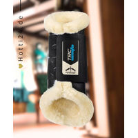 Produktbild von Veredus Gamaschen TRC Vento Save The Sheep vorne Schwarz aus Neopren