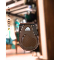 Produktbild von Veredus Gamaschen Young Jump Vento Braun aus Neopren FEI konform
