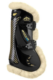 Produktbild von Veredus Kevlar Vento Save the Sheep Gamaschen für Pferde Schwarz vorne