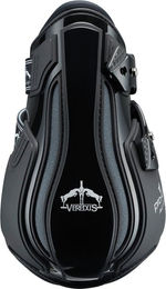 VEREDUS Pro Jump Active Gamaschen für Pferde Braun Schwarz Größe L FEI Kunststoff – Bild 1 von 2
