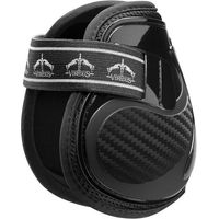 Produktbild von Veredus Pro Jump Short Vento Elastic Hinterbein-Gamaschen aus Neopren in Schwarz oder Braun Größe L