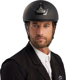 Veredus Reithelm Vita GST Unisex Schwarz Matt Größe M – Bild 1 von 4