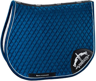 Produktbild von Veredus S1 Velvet Schabracke Springen Velours Schwarz Blau