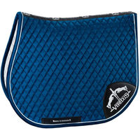 Produktbild von Veredus S1 Velvet Schabracke Springen Velours Schwarz Blau