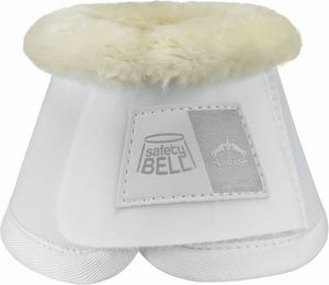 Produktbild von Veredus Safety Bell Light Save the Sheep Hufglocken aus Neopren Weiß XL