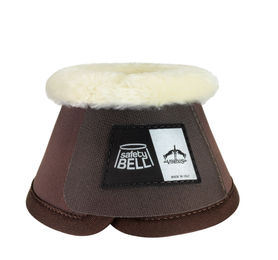 Veredus SafetyBell Hufglocke Save the Sheep aus Wolle Braun XL – Bild 1 von 2