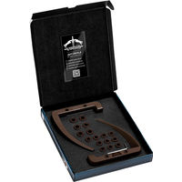 Produktbild von Veredus Steel 1 Steigbügel Kit aus Edelstahl in Braun