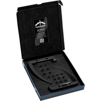 Produktbild von Veredus Steel 1 Steigbügel Kit aus Edelstahl in Schwarz