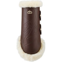Produktbild von Veredus Turnout Boot TRS Rear Save the Sheep Gamaschen für Pferde mit Wolle in Braun Größe L
