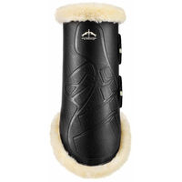 Produktbild von Veredus Turnout Boot TRS Rear Save the Sheep Gamaschen für Pferde Schwarz Wolle Größe M