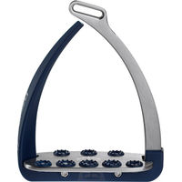 Produktbild von Veredus Vita Steel1 Sicherheitssteigbügel aus Edelstahl in Blue Navy und Silber