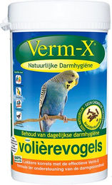 Verm-X Pellets für Käfigvögel zur Unterstützung der Verdauung und des Magen-Darm-Traktes 100 g – Bild 1 von 2