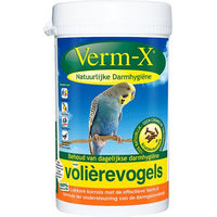 Produktbild von Verm-X Pellets für Käfigvögel zur Unterstützung der Verdauung und des Magen-Darm-Traktes 100 g