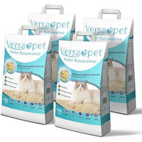 Produktbild von Versapet Tofu Katzenstreu unparfümiert 18,4kg 4er Pack Klumpstreu für Katzen