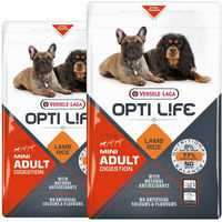 Produktbild von Versele-Laga Adult Digestion Mini Hundefutter für kleine Rassen mit Lamm und Lachs glutenfrei 15 kg
