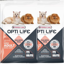 Produktbild von Versele-Laga Adult Skin Care Mini Hundefutter mit Lachs für Haut und Fell 15 kg