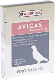 Versele-Laga Avicas Wurmkur für Tauben 40 Tabletten – Bild 1 von 2