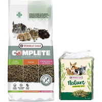 Produktbild von Versele-Laga Cavia Complete All in One Herbiovores Meerschweinchen Futterpaket vegan ohne tierisches Protein 9 kg