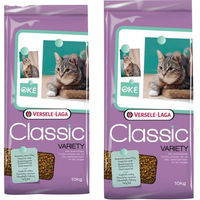 Produktbild von Versele-Laga Classic Variety Katzen Trockenfutter Fisch für alle Altersstufen 20 kg (2 x 10 kg)
