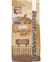 Versele-Laga Country's Best Cuni Fit Müsli Kleintierfutter für Kaninchen ohne tierisches Protein 20 kg - 20 kg – Bild 1 von 2
